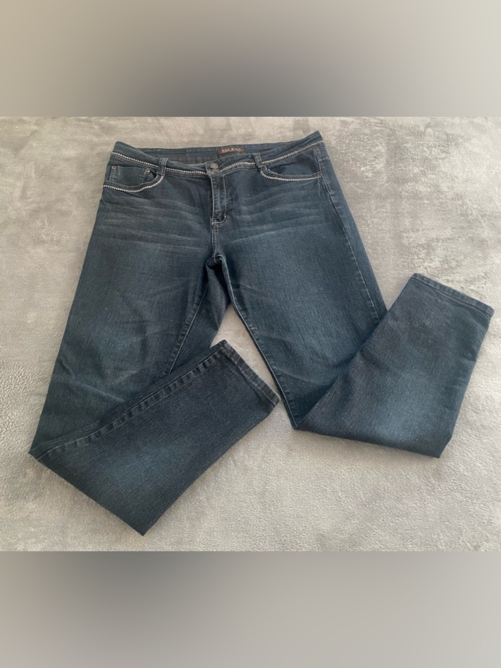 ABM Jeans Size 20 Dark Wash Stretch Bootcut Denim Jeans